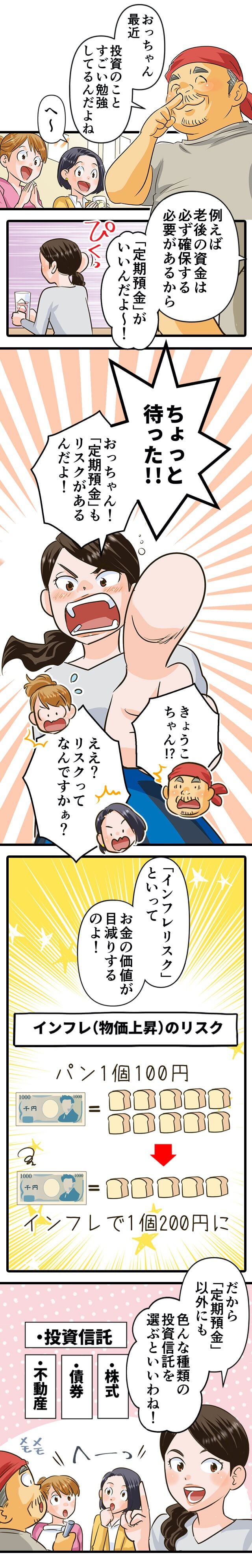 定期預金だけではもったいない・・・